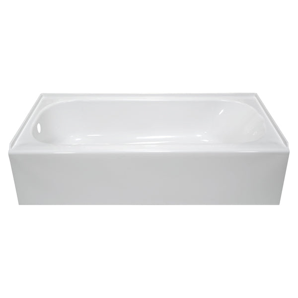 60x32x19 ACRYLIC TUB LH DRAIN - WHITE