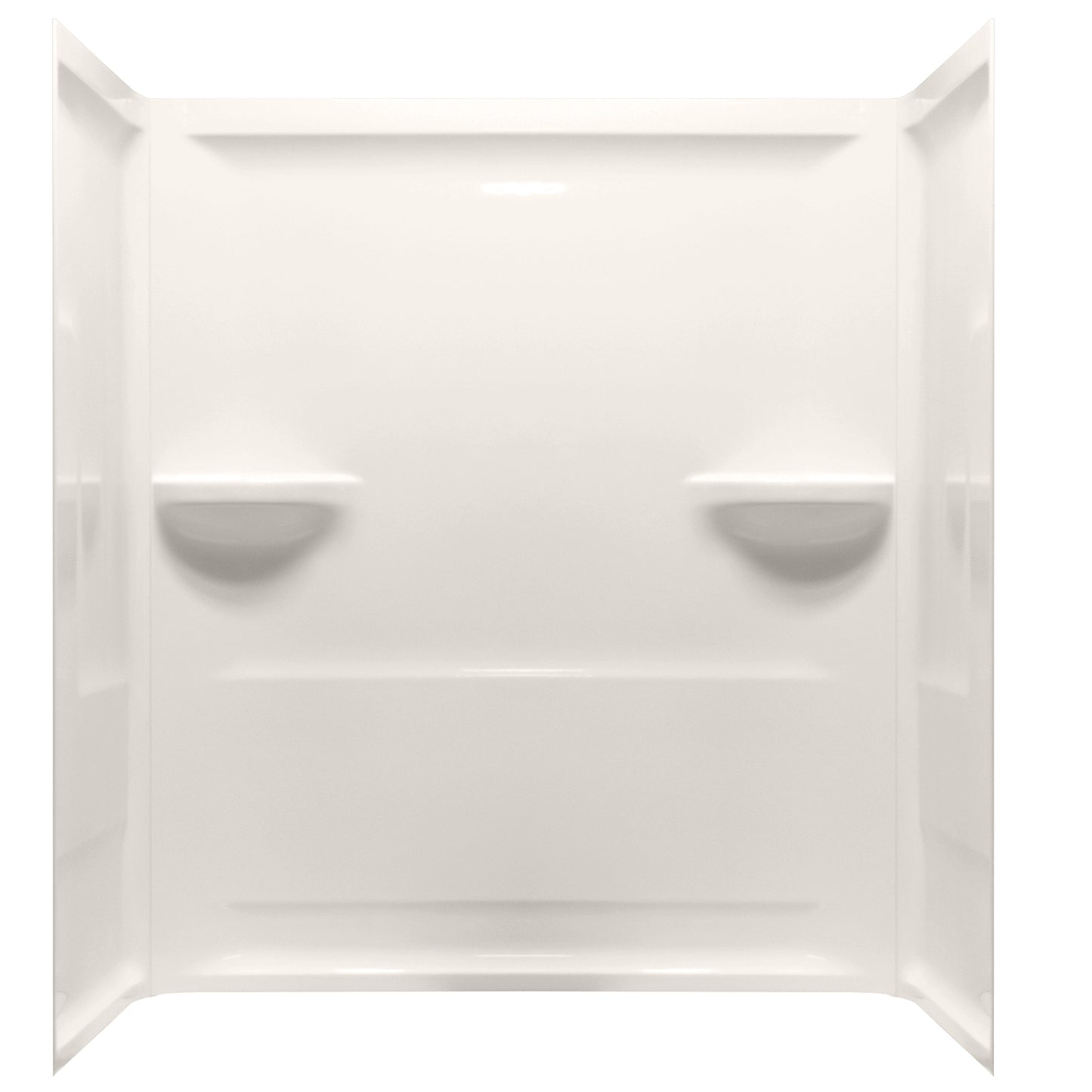 54x27x59 ACRYLIC WALL SURROUND - BISCUIT