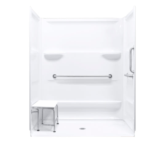 ACR 60x30x74 ADA BASE AND WALL COMBO
