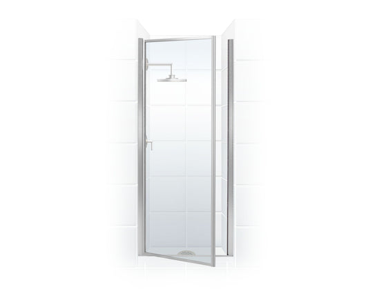 32" SHOWER DOOR FOR PANS PIVOT - OBSCURE GLASS