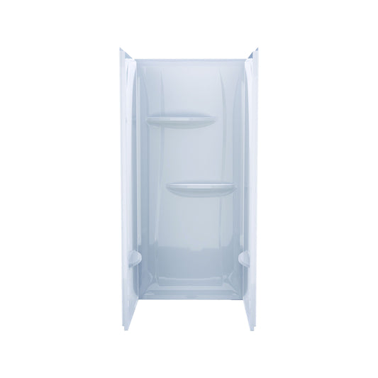 32" x 32" x 74" ACRYLIC WALL SURROUND - WHITE