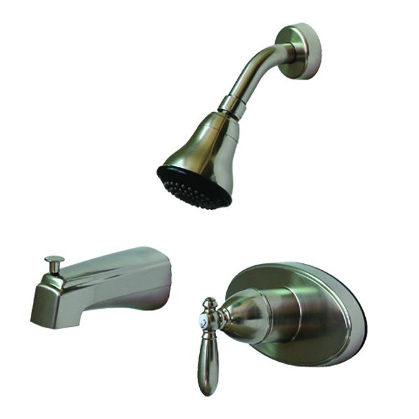 SINGLE LEVER TUB / SHOWER VALVE NICKEL