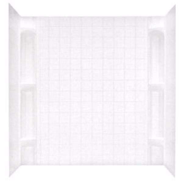 42" X 54" SURROUND FOR GARDEN TUB - ALMOND *SHOWN IN WHITE *CORNER CADDIES SHOWN SOLD SEPARATELY