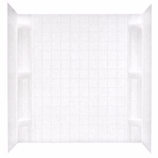 42x54 SURROUND FOR GARDEN TUB - WHITE *CORNER CADDIES SHOWN SOLD SEPARATELY