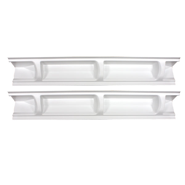 PLASTIC CORNER CADDY - WHITE, 2/PACK FOR 3 PIECE