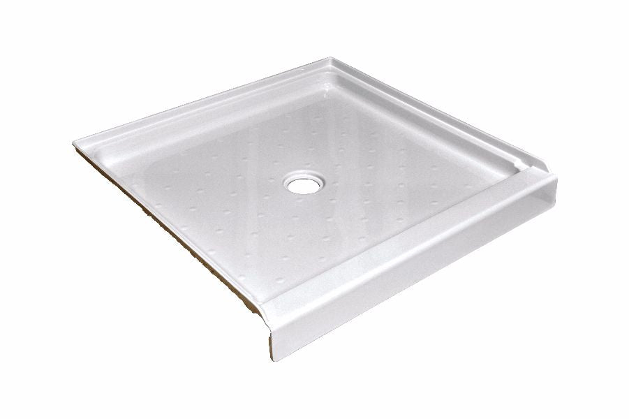 32x32 ABS PLASTIC SHOWER PAN - WHITE