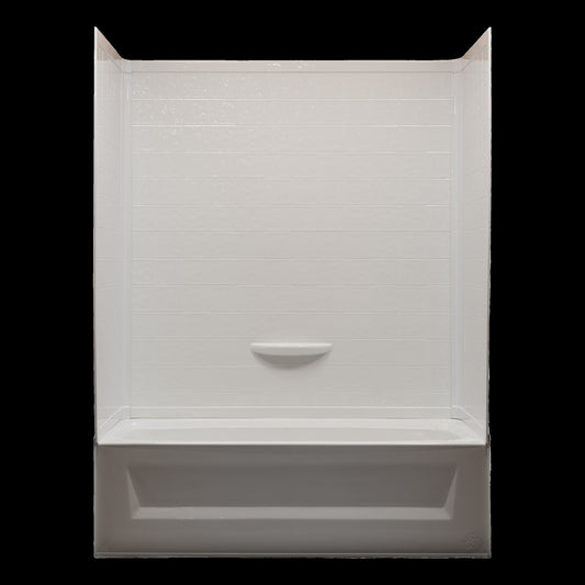 27" X 54" 3-PIECE ABS PLASTIC PERMALUX SURROUND - WHITE