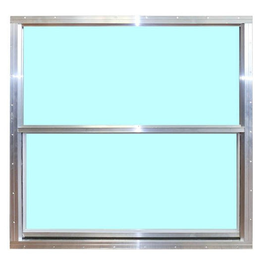 30" X 58 5/8" VERTICAL SLIDER - MILL FINISH