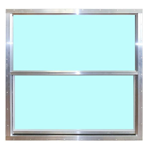 14" X 53" VERTICAL SLIDER - MILL FINISH
