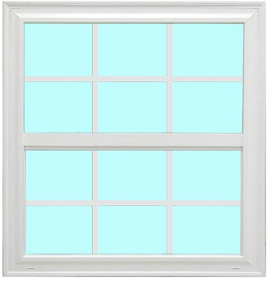 30" x 58" 6/6 GRID VINYL WINDOW
