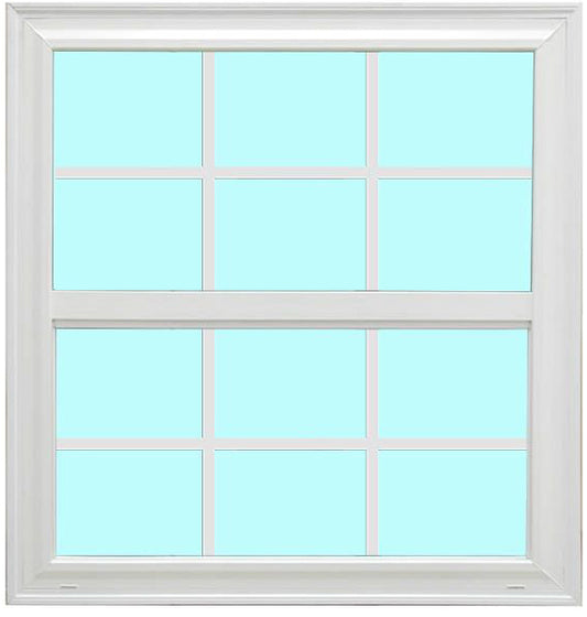 36" X 60" VINYL WINDOW 6/6 GRIDS