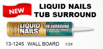 LIQUID NAILS TUB SURROUND ADHESIVE 10oz