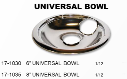 8" UNIVERSALE RANGE REFLECTOR BOWL - SES