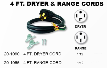 4' RANGE CORD