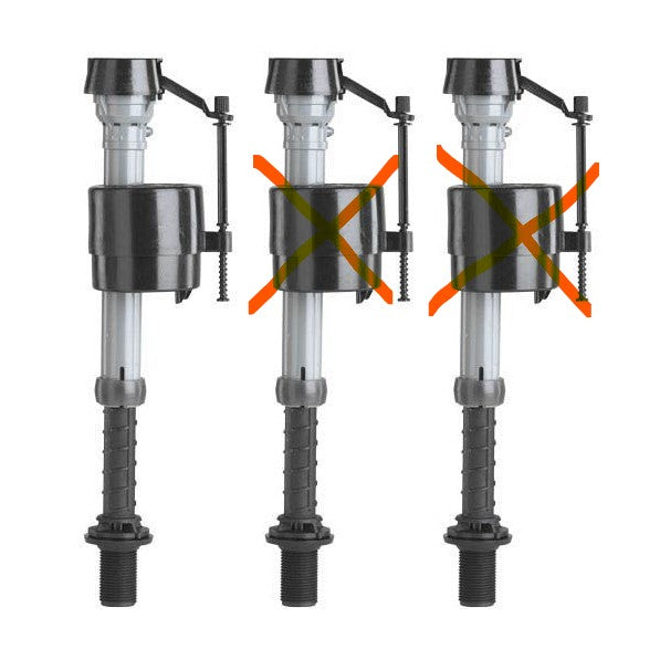 FLUIDMASTER TOILET TANK REPAIR VALVE - SINGLE - R